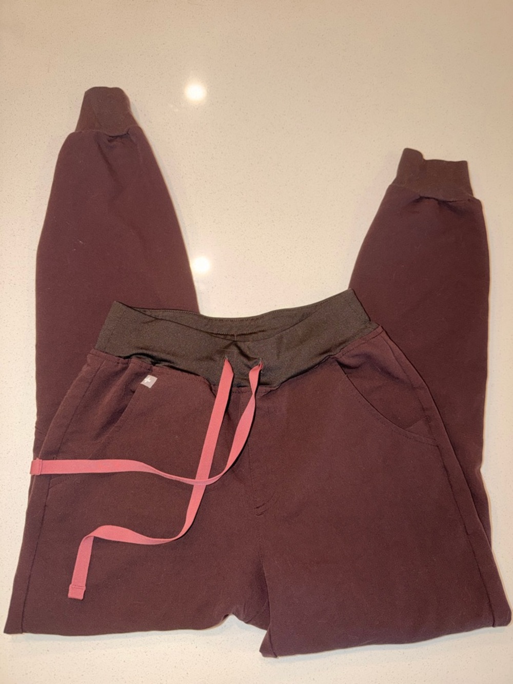 Figs Espresso high waisted jogger